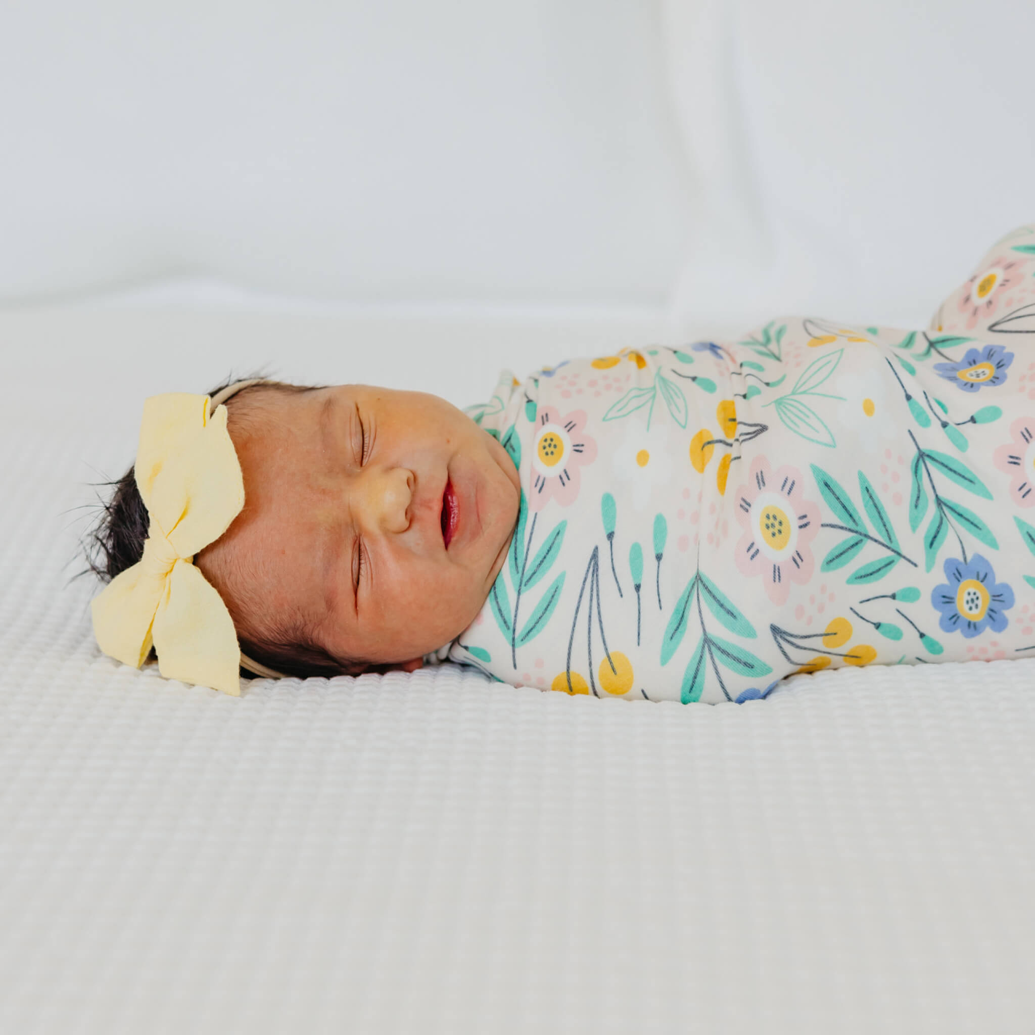 Copper Pearl Knit Swaddle Blanket | Clara