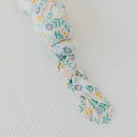 Copper Pearl Knit Swaddle Blanket | Clara