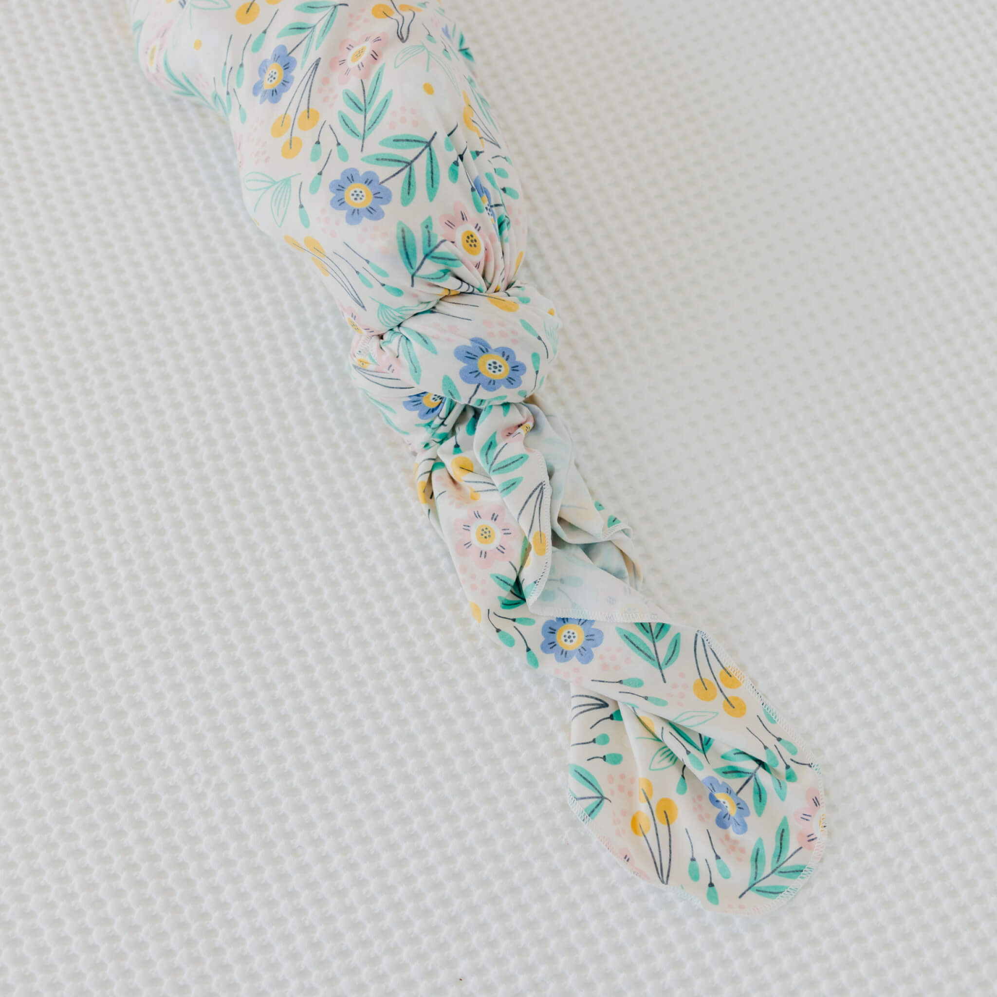 Copper Pearl Knit Swaddle Blanket | Clara