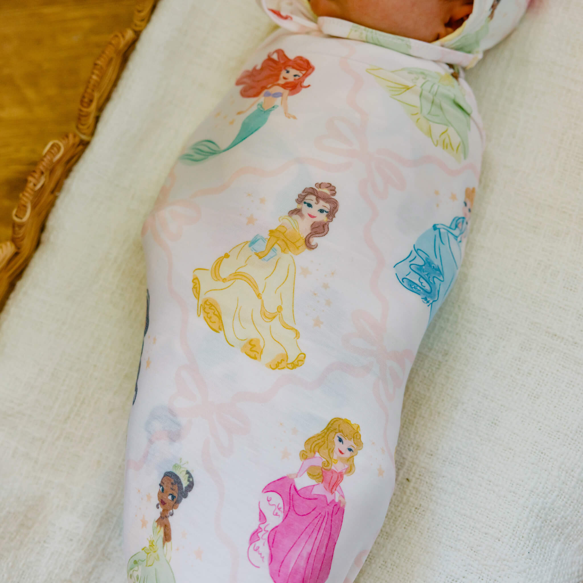 Copper Pearl Knit Swaddle Blanket | Disney Princess