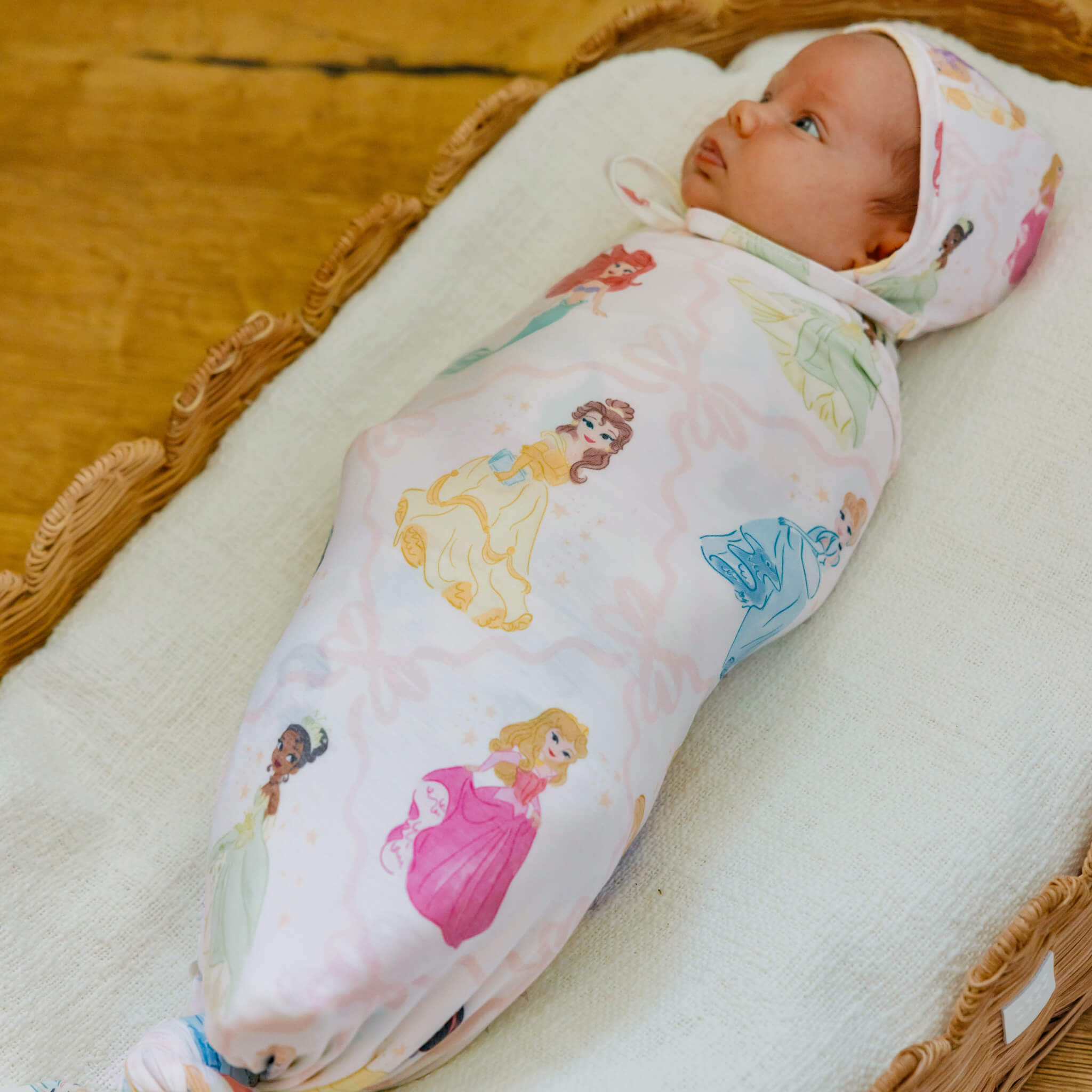 Copper Pearl Knit Swaddle Blanket | Disney Princess