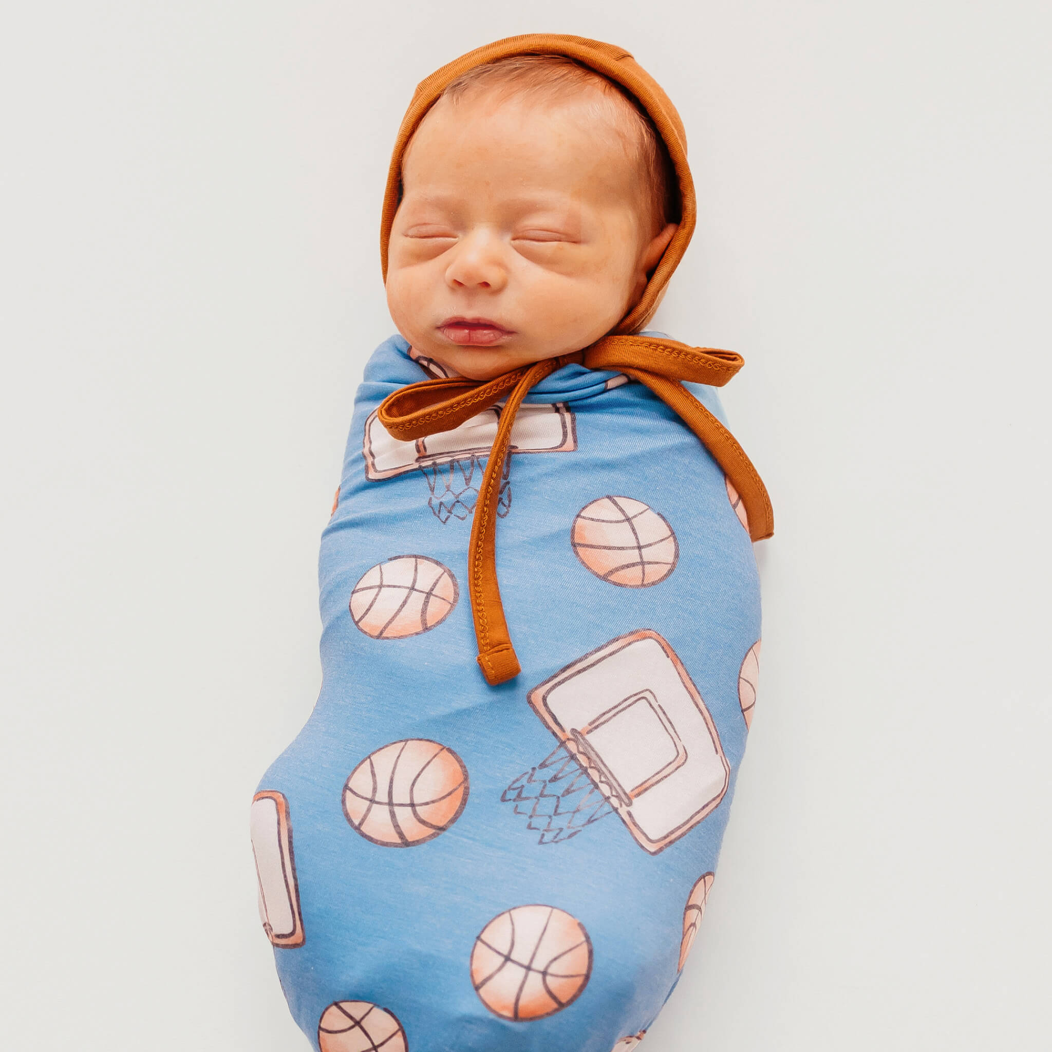 Copper Pearl Knit Swaddle Blanket | Dunk