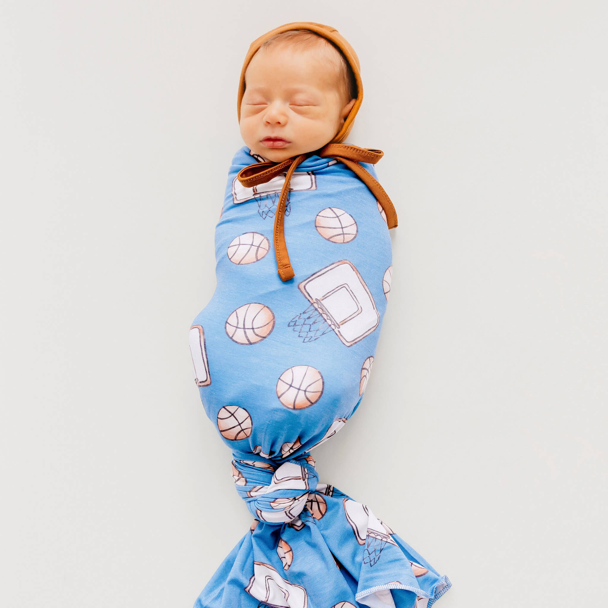 Copper Pearl Knit Swaddle Blanket | Dunk