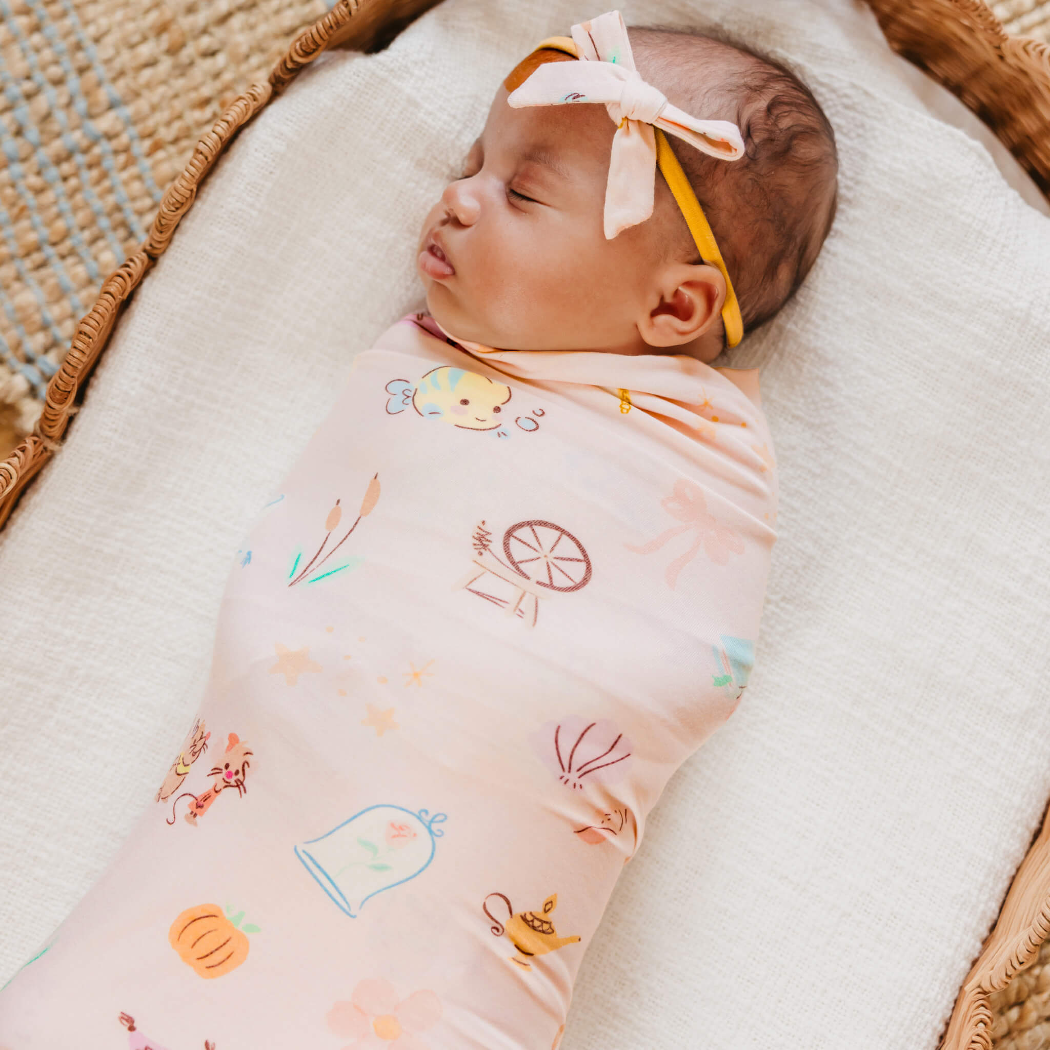 Copper Pearl Knit Swaddle Blanket | Enchanted Friends