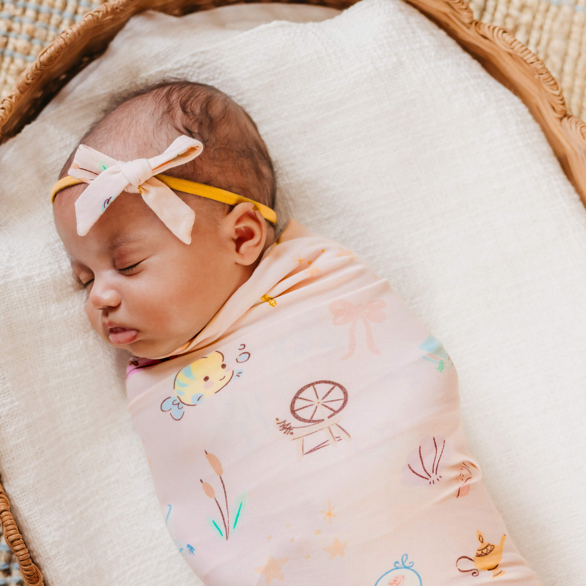 Copper Pearl Knit Swaddle Blanket | Enchanted Friends