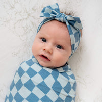 Copper Pearl Knit Swaddle Blanket | Miles