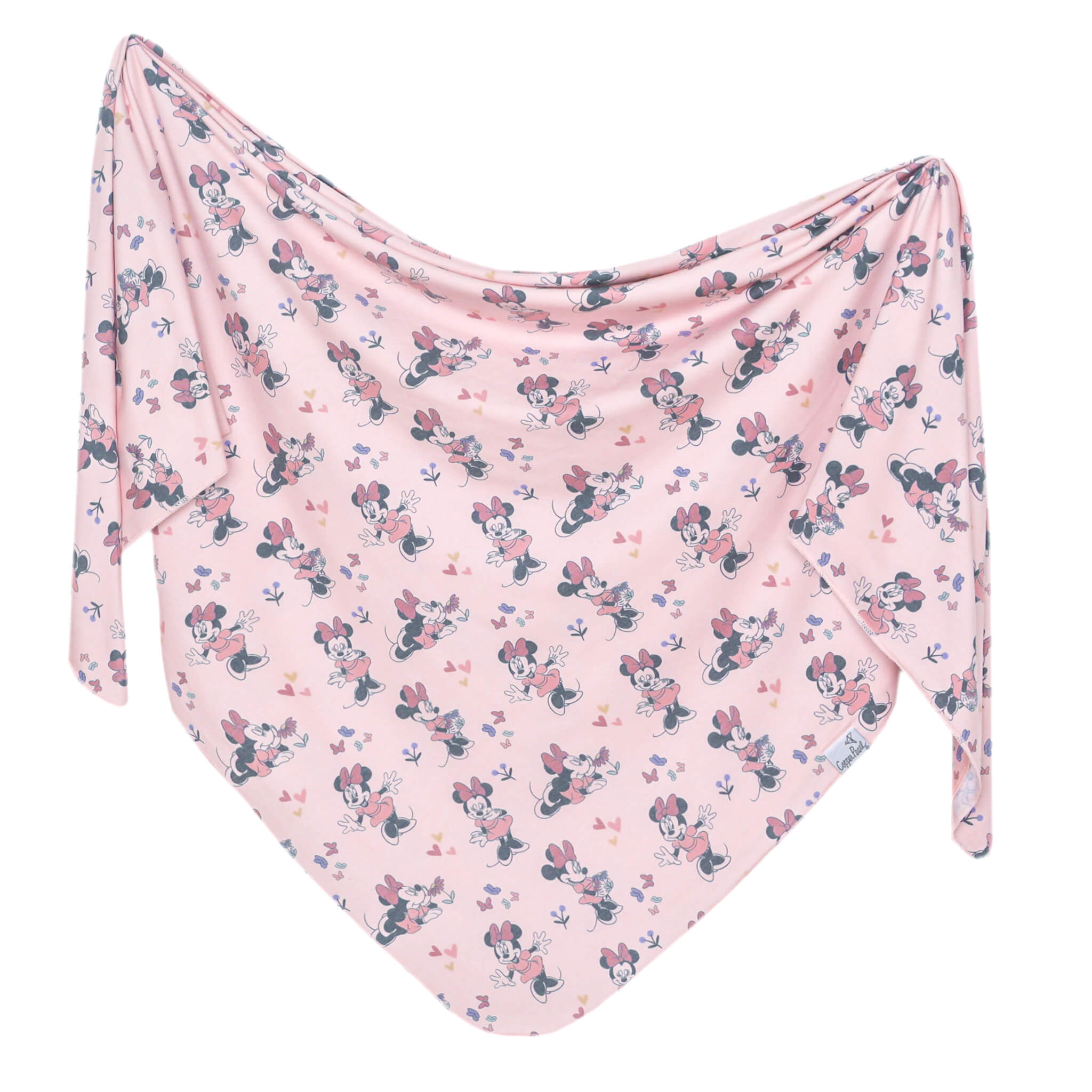 Copper Pearl Knit Swaddle Blanket | Minnie Mouse