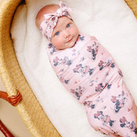 Copper Pearl Knit Swaddle Blanket | Minnie Mouse