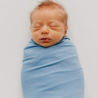 Copper Pearl Knit Swaddle Blanket | Robin