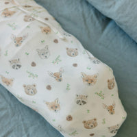 Copper Pearl Knit Swaddle Blanket | Wilder