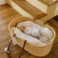 Copper Pearl Knit Swaddle Blanket | Cheyenne