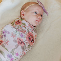 Copper Pearl Bamboo Swaddle | Deborah