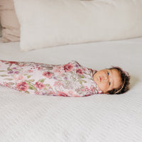 Copper Pearl Bamboo Swaddle | Deborah