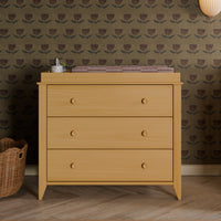 Babyletto Sprout 3-Drawer Changer Dresser with Removable Changing Tray