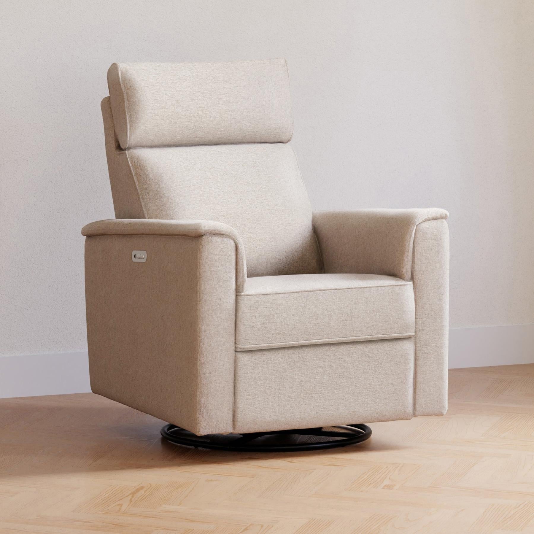 Namesake Willa Plus Power Glider Recliner + Power Headrest