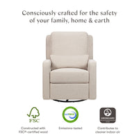 Babyletto Sigi Electronic Recliner and Glider with USB Port