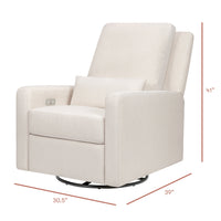 Babyletto Sigi Electronic Recliner and Glider with USB Port