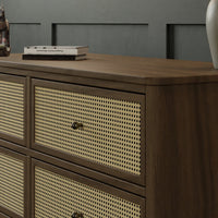 Namesake Marin with Cane 6-Drawer Dresser