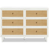 Namesake Marin with Cane 6-Drawer Dresser