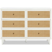 Namesake Marin with Cane 6-Drawer Dresser