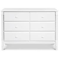 DaVinci Jenny Lind Spindle 6-Drawer Dresser