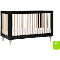 Lolly 3-in-1 Convertible Crib with Toddler Bed Conversion Kit