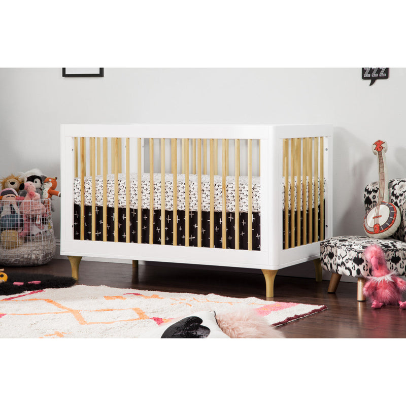 Lolly 3-in-1 Convertible Crib with Toddler Bed Conversion Kit