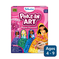 Skillmatics Poke-in Art: Magical Princesses | Mess-Free Art for Kids (ages 4-9)