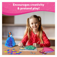 Skillmatics Poke-in Art: Magical Princesses | Mess-Free Art for Kids (ages 4-9)