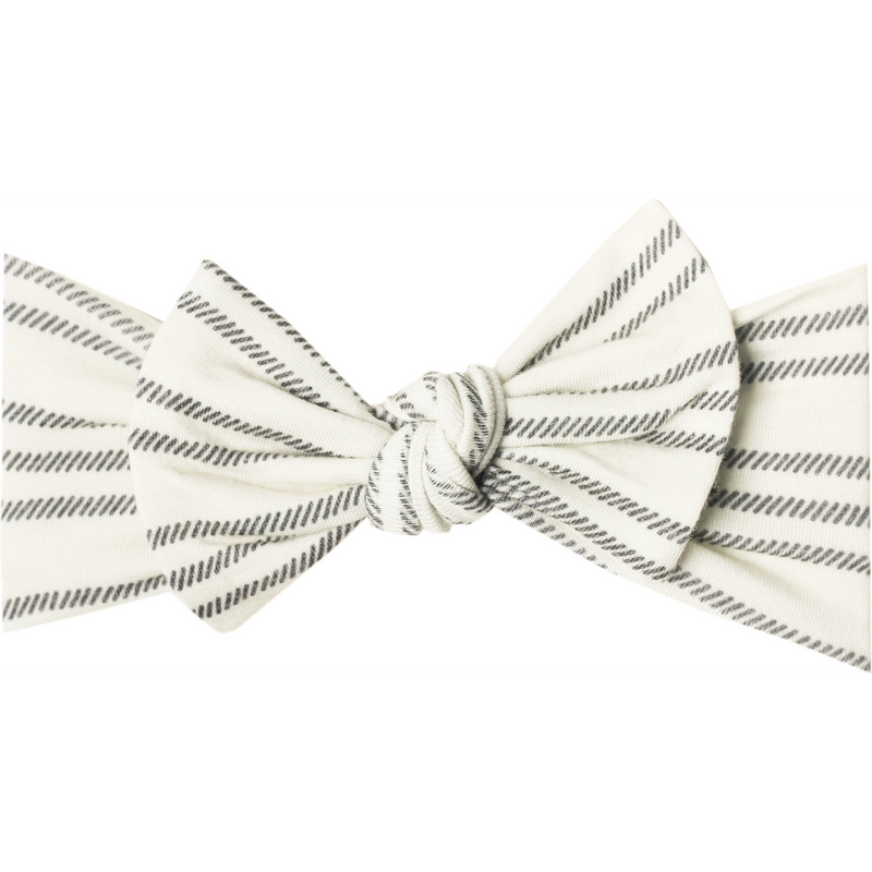 Copper Pearl Knit Headband Bow | Midtown