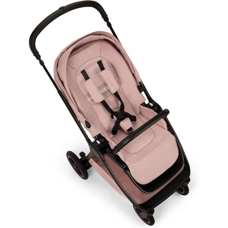 Nuna Triv Next Stroller with Magnetic Buckle | Thistle Collection