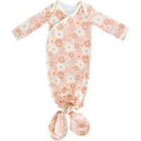 Copper Pearl Newborn Knotted Gown | Penny