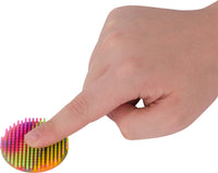 The Pencil Grip Silicone Zen Dots, Neon,  Textured Fidget Strips, 3 Pack