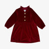 Velvet Fawn Samantha Dress | Cranberry Velvet