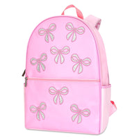 Iscream Pink Glitter Bows Backpack