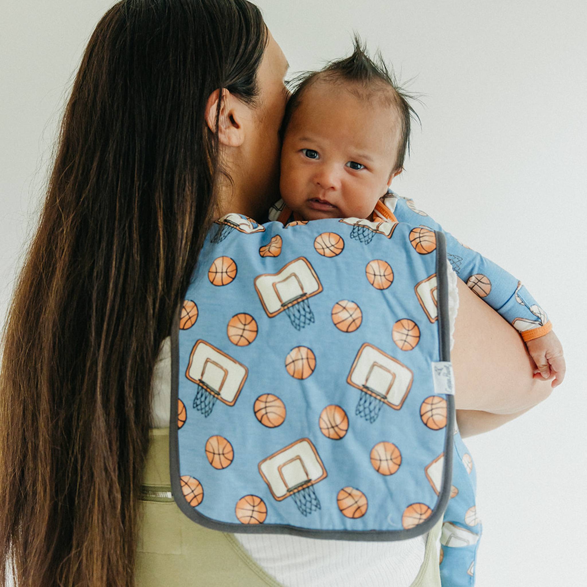 Copper Pearl Premium Burp Cloths | Dunk