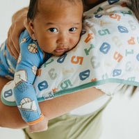 Copper Pearl Premium Burp Cloths | Dunk