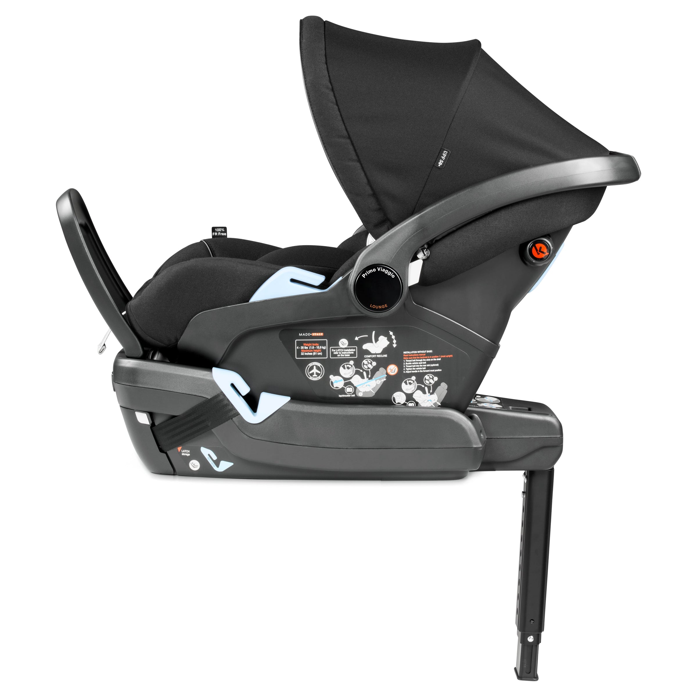 PEG Primo Viaggio Lounge Infant Car Seat + Load Leg Base