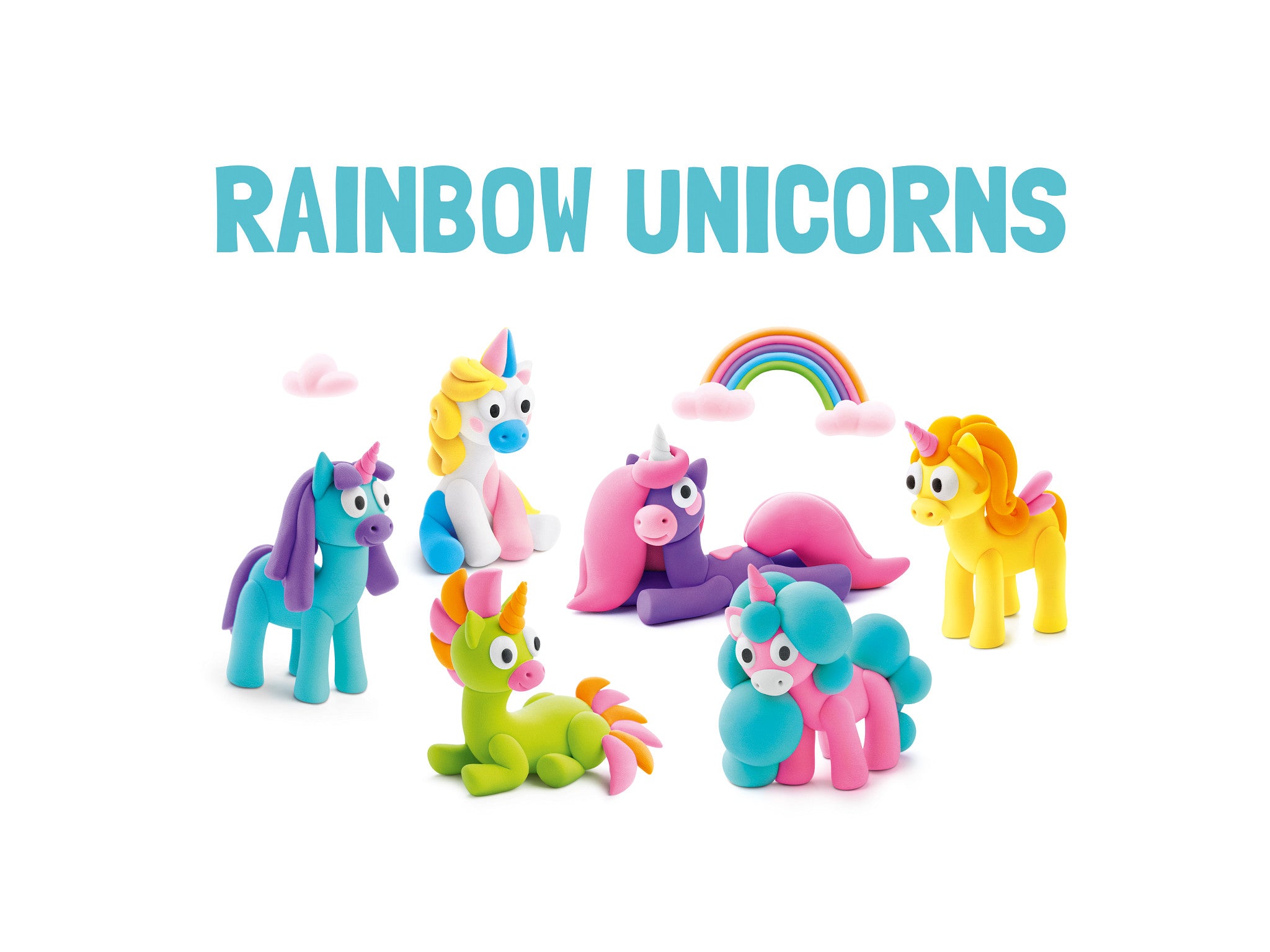 Fat Brain Toys Hey Clay | Unicorns