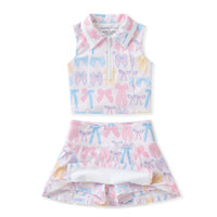 Swoon Baby Clothing Spring Bows Proper Set