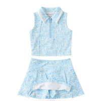 Swoon Baby Clothing Blue Sky Bow Proper Set