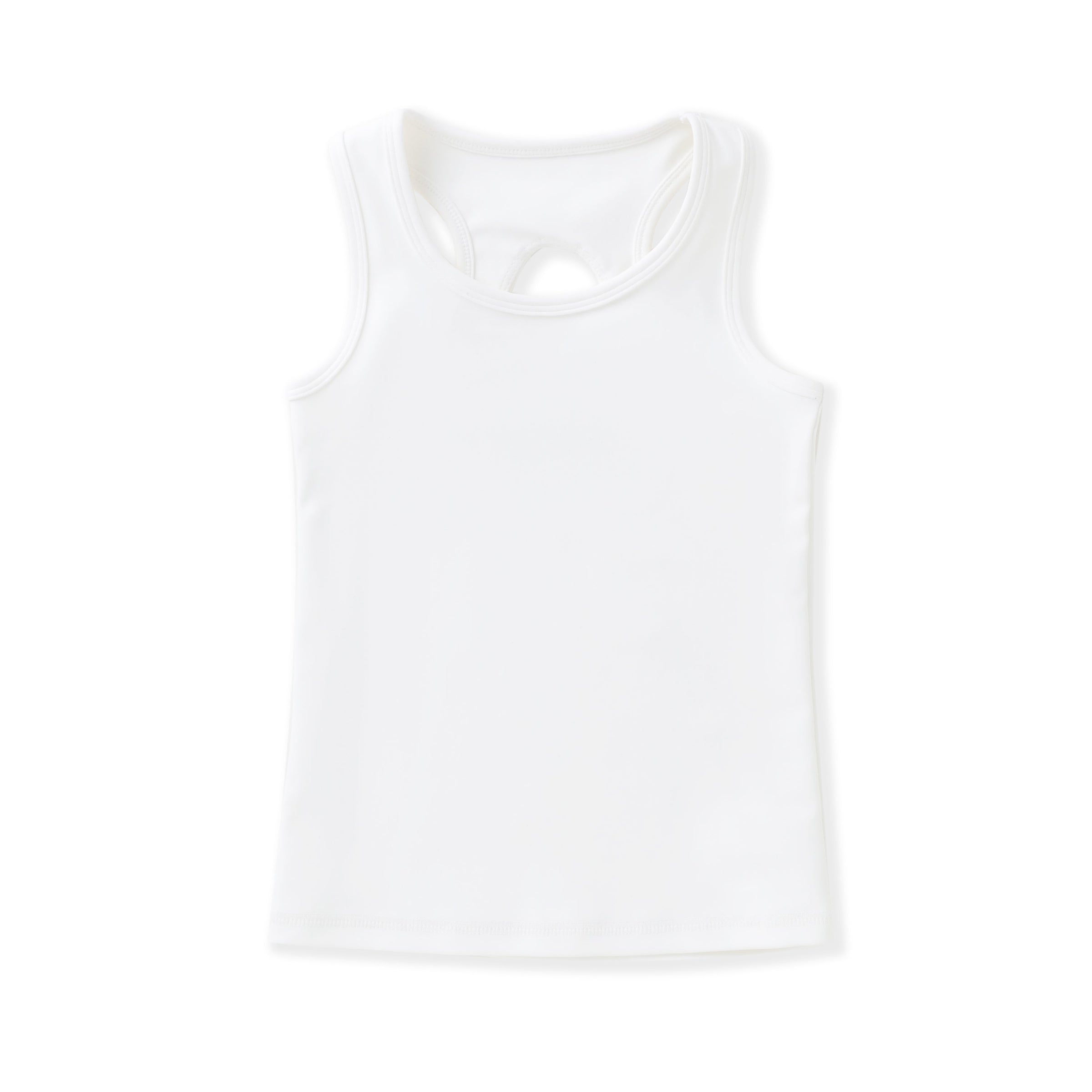 Swoon Baby Clothing White Active Tank