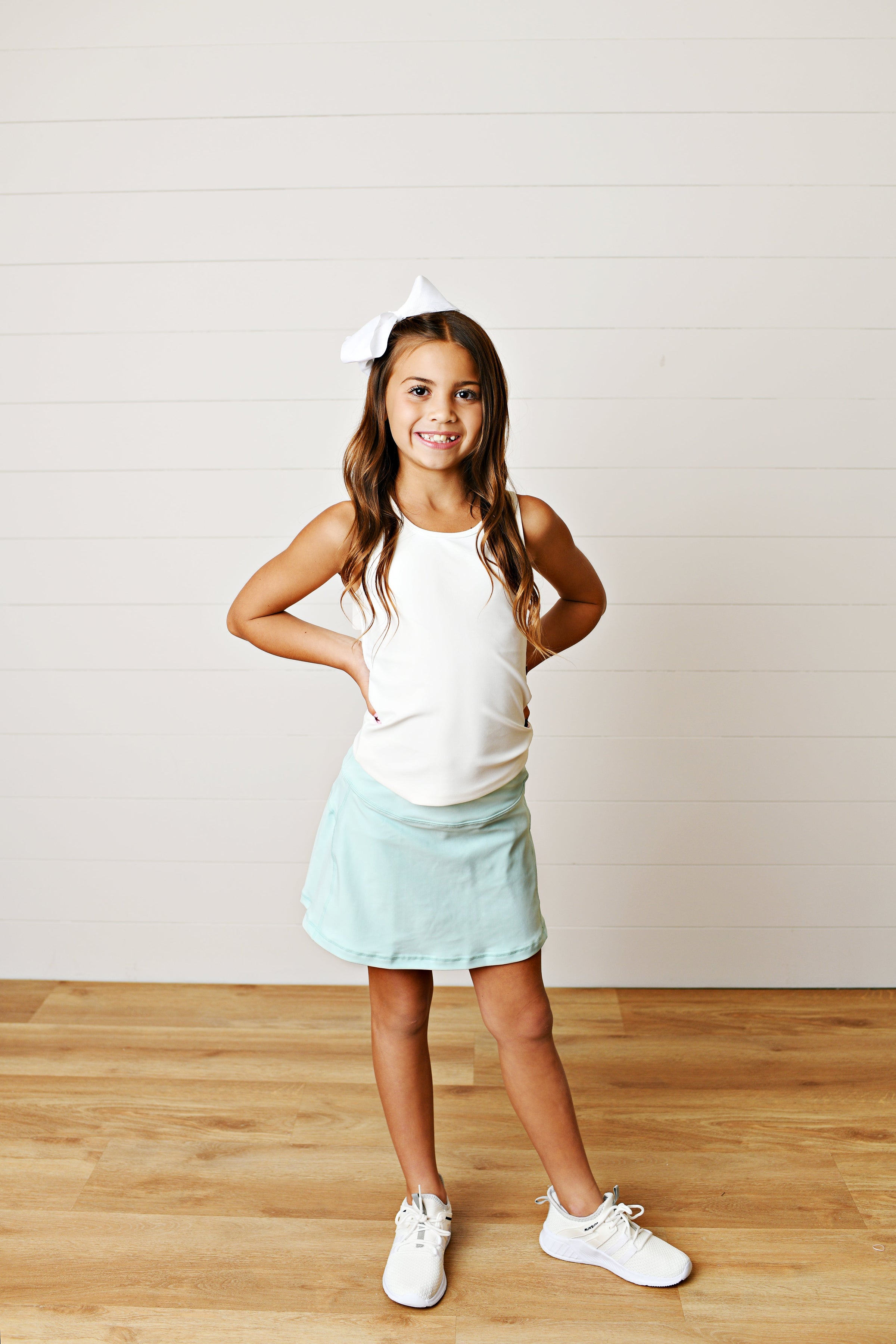 Swoon Baby Clothing White Active Tank