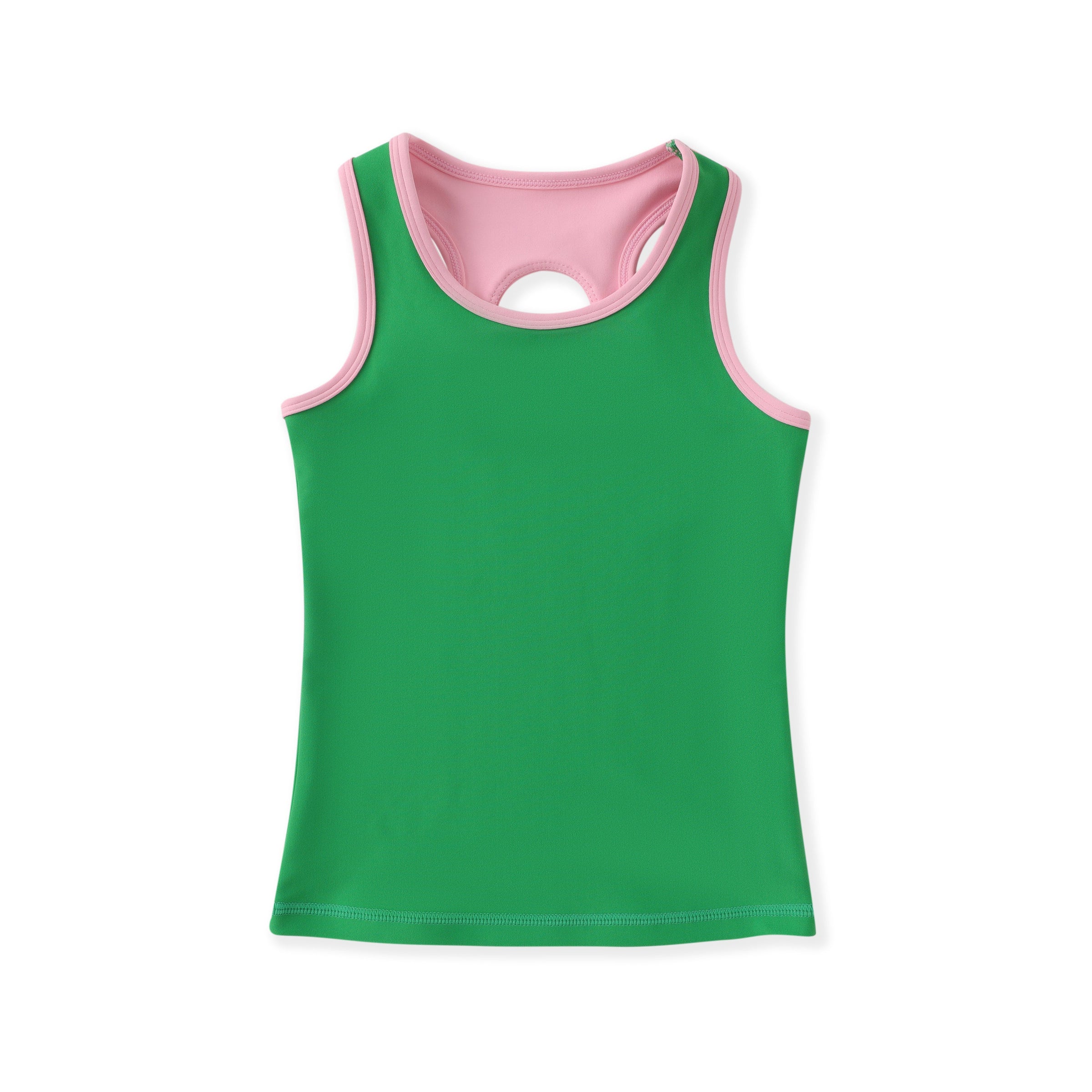 Swoon Baby Clothing Country Club Grn/Pnk Tank