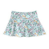 Swoon Baby Clothing Aqua Bloom Tennis Skirt