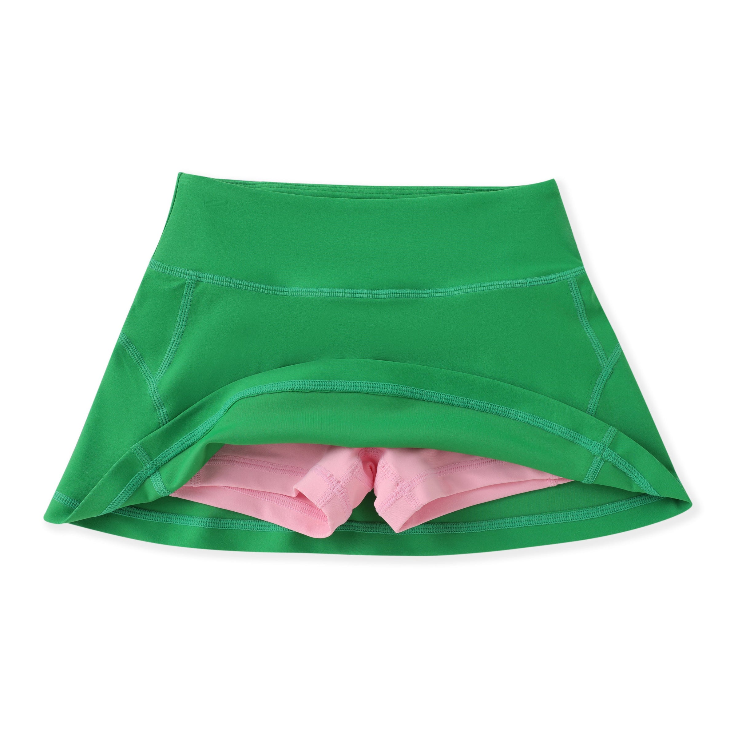 Swoon Baby Clothing Green/ Pink Tennis Skirt