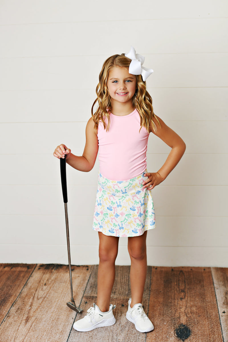 Swoon Baby Clothing Bow-Tiful Tennis Skirt