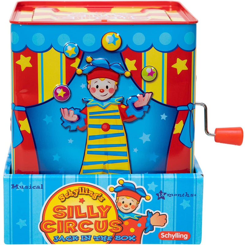 Schylling Silly Circus Jack In Box