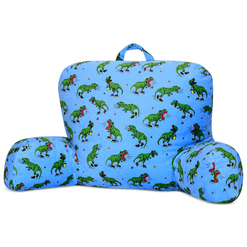 Iscream Skating Dinosaurs Lounge Pillow