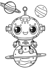 Nova Toys Space Race XXL Coloring Book